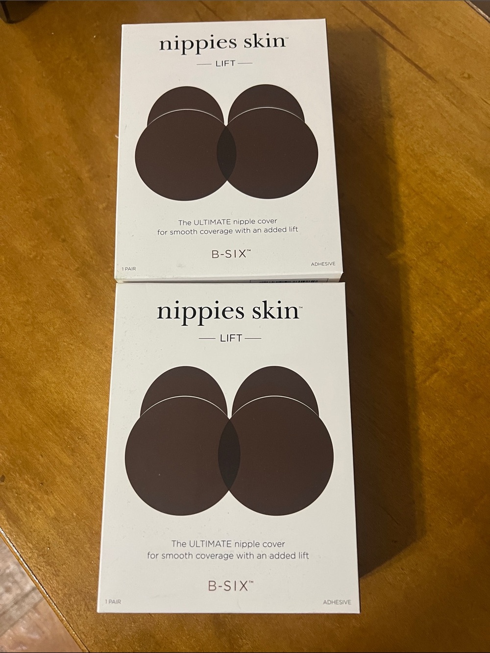 B-SIX Nippies Skin Lift Adhesive Nipple Covers - Brown